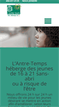 Mobile Screenshot of antre-temps.org